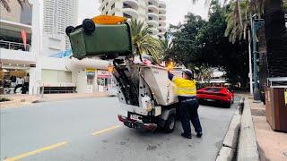 Bins Vs. Very Small Rear Loader Feat. Lamborghini