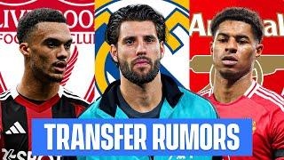 TOP 5 TRANSFER RUMORS: Rashford to Arsenal? Szoboszlai to Real Madrid? | Morning Footy