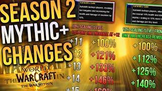 NO More Depletes at +12 - Mythic+ Scaling & More | 11.1 Season 2 Mythic+ Changes