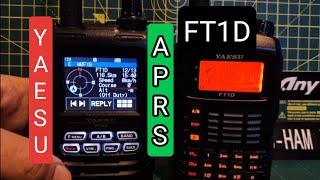 YAESU FT1D - BASIC APRS TEST Analogue