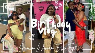 Grown Woman Era: I’m in My Mid 30s Birthday vlog | Mini Baecation | Christen Renae