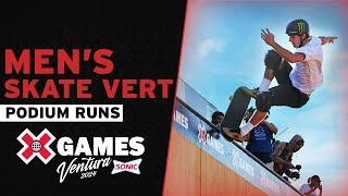 Men’s Skateboard Vert: Top 3 Runs | X Games Ventura 2024