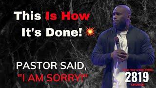 The Unforgettable Apology – Why This Pastor Had to Say Sorry?