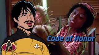 This episode did NOT age well... - TNG: Code of Honor - Season 1, Episode 4