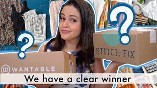 Stitch Fix vs. Wantable - Clothes Subscription Box SMACKDOWN! | Jen Luv