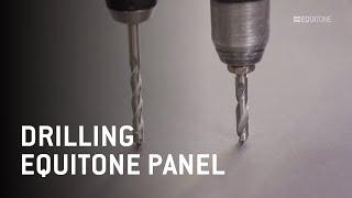 Drilling EQUITONE Panel