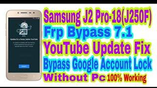 #samsung j250f frp fix update #youtube error 100% working