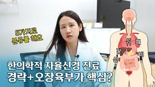 한의사가 자율신경실조증을 진단하는 방법: 경락, 오장육부를 중심으로 / 연세오상병원 한의사 임태영 원장님