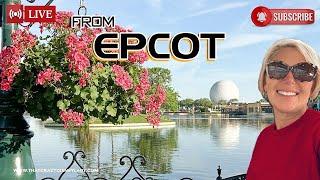 Epcot Veterans Day 11/11/24 Park hop for flag retreat #live