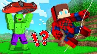 JJ SPIDER MAN vs MIKEY HULK Who Will Win the EPIC Battle? - Maizen Minecraft Animation