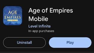 How To Download Age Of Empires Mobile From Playstore | Age Of Empires Mobile Beta India