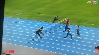 110m Hurdles New York GRANT HALLOW VS DEVON ALLEN