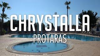 Chrystalla Hotel, Protaras, Cyprus: Hotel Tour & Room