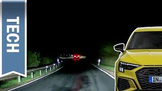 Matrix LED-Scheinwerfer im Audi A3 im Test: Nachtfahrt mit Fernlichtassistent & Lichtfunktionen