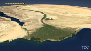 Timelapse View of the Nile Delta from Space