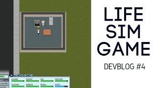 Life Sim Game [Devblog #4] Queue System! | RimWorld / The Sims Inspired Indie Game