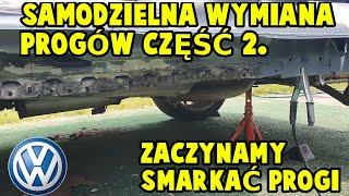 Jak samodzielnie wymienić próg w VW Golf IV/Bora/Octavia/Passat B5. Część 2