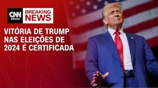 Vitória de Trump nas eleições de 2024 é certificada | CNN 360º