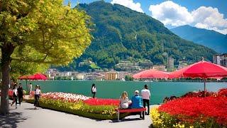 Lugano SwitzerlandWalking In Most Charming Swiss City _ Lake Lugano