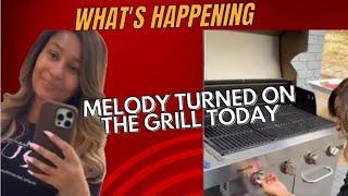 MELODY SHARI GRILLING; SUGA MAMA WANTS TO GO TO THE BEACH & MS. DEBRA CUTS UP!! ️