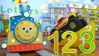 Learn Numbers with Max the Train & Bill the Monster Truck – TOYS (Numbers and Toys)