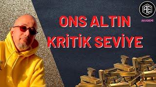 ONS #altın Kritik Seviye Dikkat !!!