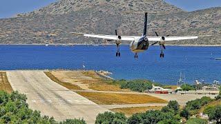 Amazing airport series | LEROS Municipal Airport | Seaplanes & Sunk Airplanes History | 4K/Multi-Cam