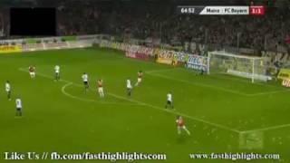 FSV Mainz 05 Vs Bayern München 3-2 Alle Torre & Highlights [27/11/11]