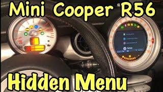 Mini Cooper R56 Hidden Menu