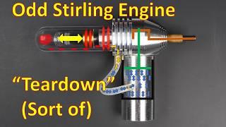 Unusual Stirling Engine "Teardown" & How It Works (4K)