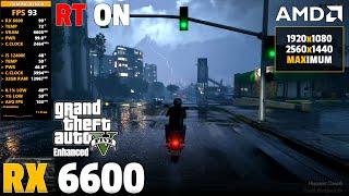 GTA 5 Enhanced On RX 6600