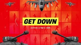 ELECTROOBY, RADJIB, MW - GET DOWN [OFFICIAL LYRICS VISUALIZER]