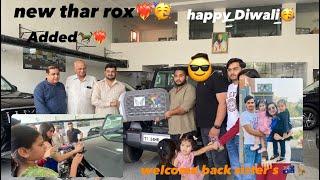 New thar rox added️‍ // diwali vlog️ // didi aayi Australia se vapis 