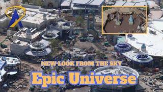 NEW LOOK at Epic Universe From Above