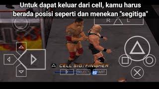 TUTORIAL Cara keluar dari cell di game smackdown vs raw 2011 ppsspp