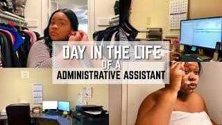 (Vlog 1) A Day In The Life of a Administrative Assistant | Full-Time Office Job | Morning Routine