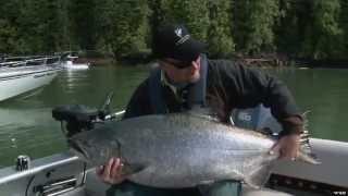 Fishing For Chinook Salmon at Good Hope Cannery BC