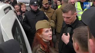 POLICEMEN OF THE FASCIST JUNTA IN KIEV THE ATTACK ON THE VETERANS OF THE GREAT PATRIOTIC WAR