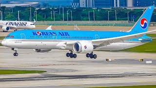 50 Minutes Incredible SEOUL Incheon Close Up Take Off Landing