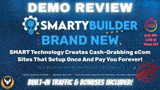 Smarty Builder  ATTENTION: An eCom Tech That Creates Sites  Coming Soon!