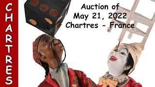 Lutèce Créations presents some automatons, androids and other circus artists automata on sale.