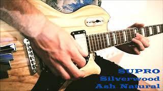 SUPRO Silverwood Ash Natural 1296AN - Blues Guitar Backing Track in Am