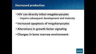 Hematologic Manifestations of HIV