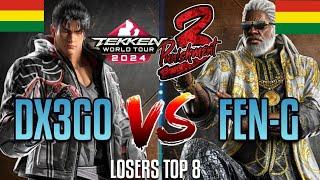 Tekken 8 Dx3go (Jin) vs Fen g (Leroy) Losers Top 8 Punishment 3 Highlights