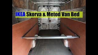 Van Conversion - IKEA Skorva & Metod Bed Creation