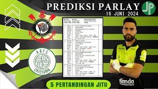 Prediksi Parlay Bola Malam ini 16 Juli 2024 | Corinthians vs Criciuma EC | Decic Tuzi [n] vs TNS