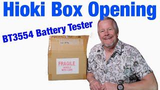 Hioki Box Opening and BT3554 Battery Tester #Hiokibatterytester #SLAbatterytester