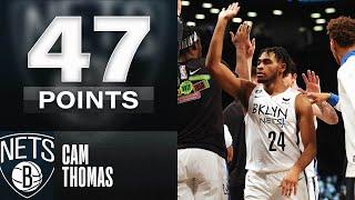 Cam Thomas Makes Nets Franchise History in CAREER-HIGH 47-PT Performance  | February 6, 2023