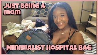 HOW TO PACK YOUR HOSPITAL BAG LIKE A MINIMALIST | BABY BAG REVIEW (HONEST vs. AMAZON)