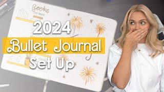 Setting Up My First Bullet Journal | 2024